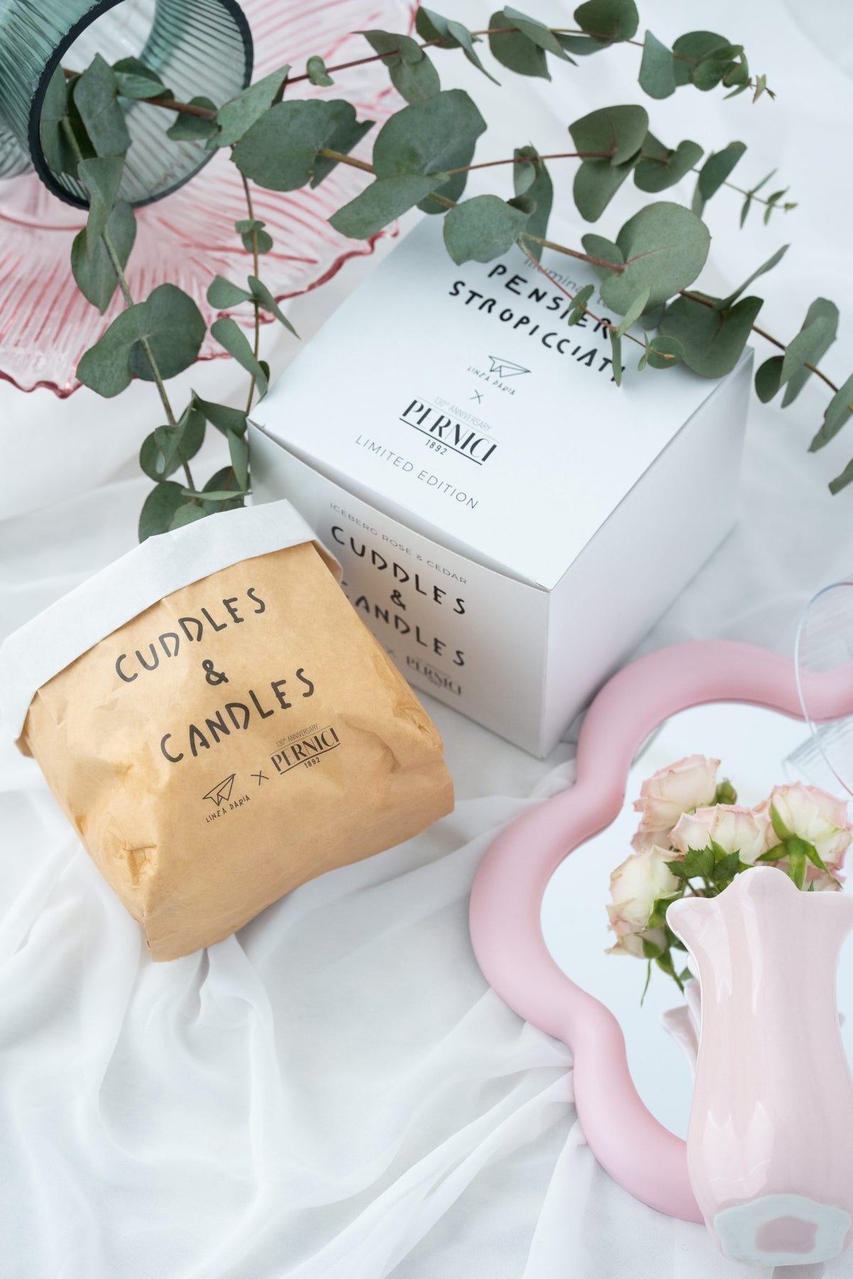 Candela Cuddles & Candles - Iceberg Rose & Cedar