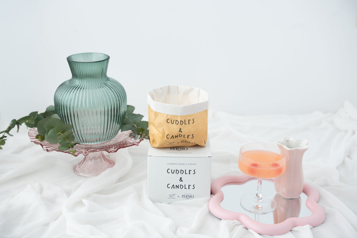 Candela Cuddles & Candles - Iceberg Rose & Cedar
