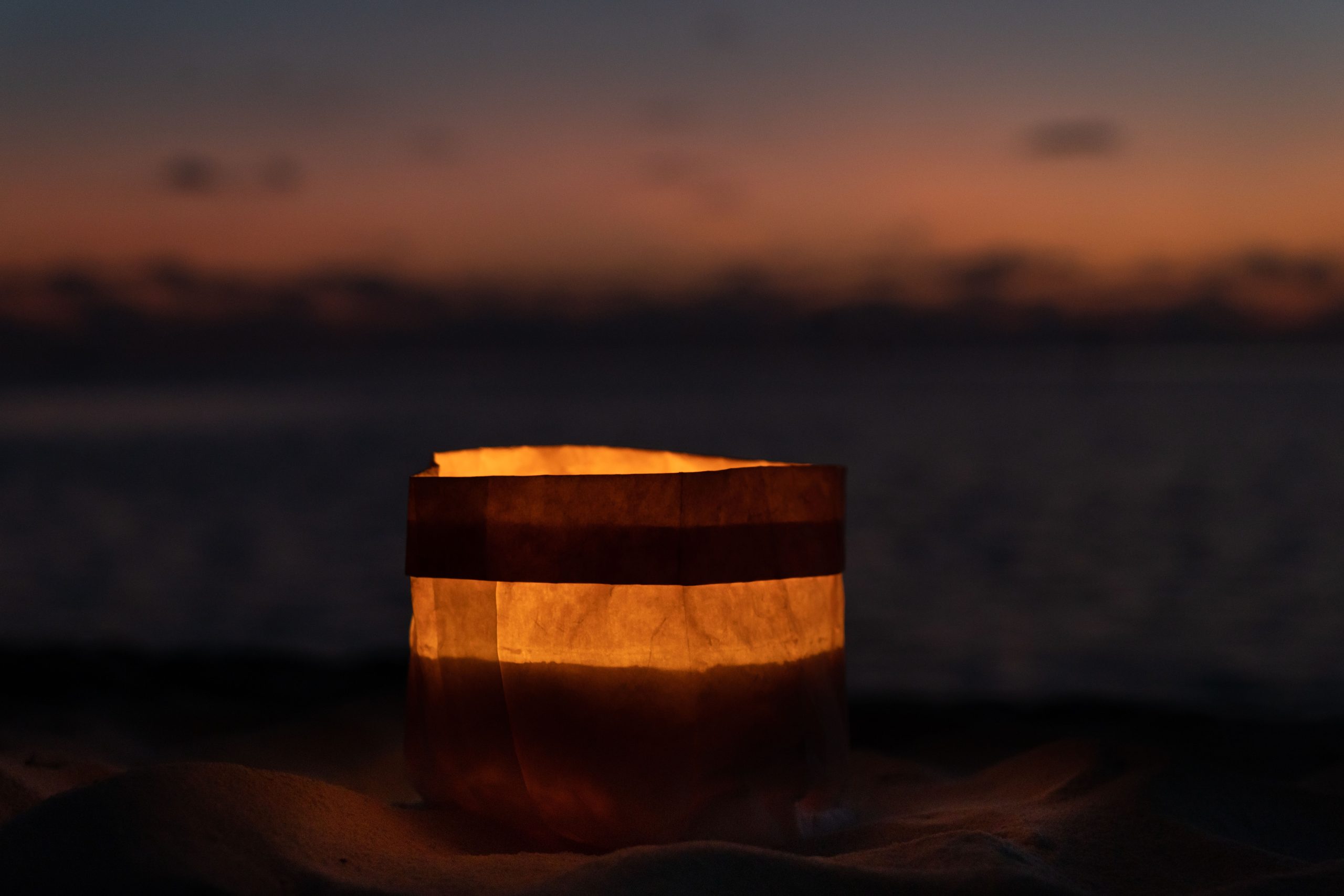 bougie à la citronnelle